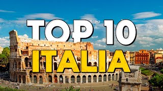 ✈️ TOP 10 Ciudades de Italia ⭐️ Que Ver y Hacer en Italia [upl. by Nollad640]