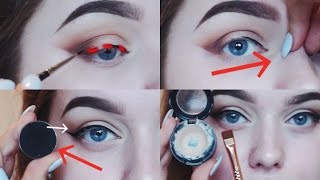 EYELINER HACKS YOU NEED TO KNOW  Rachel Leary [upl. by Atsirc770]