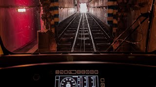 Train wash in action POV  RegioPanter  Jak to vypadá uvnitř myčky na vlaky [upl. by Ijnek]