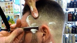 How To RAZOR Shave The NECK amp Around The EARS [upl. by Ssalguod71]