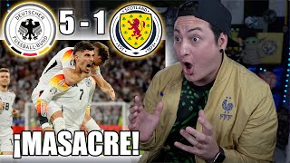 🚨 ¡ALEMANIA 51 ESCOCIA  REACCIÓN EURO 2024 🚨 [upl. by Aicnerolf590]