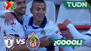 ¡GOOOL DE CHIVAS El Piojo solo la empuja  Pachuca 01 Chivas  Liga Mx AP2024  J12  TUDN [upl. by Paulie717]