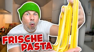 So machst du frische PASTA selbst Nudelteig Rezept [upl. by Ayikin132]