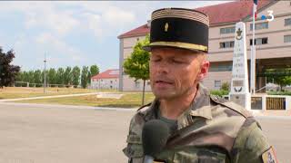 ITW Lieutenant colonel Ronan Cottin a Besancon a propos des soldats decedes en Guyane [upl. by Aralc]