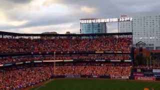 2014 ALDS Game 1 Orioles vs Tigers Seven Nation Army Chant HD [upl. by Lennaj]