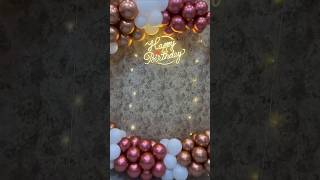 Birthday Backdrop birthdaydecoretion backdrop backdropdesign birthday partydecorations decor [upl. by Mahon]