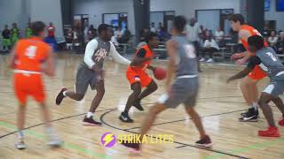 Moravian Prep National 2023 guard Caden Fitzgibbons summer 2021 AAU highlights [upl. by Clayson]