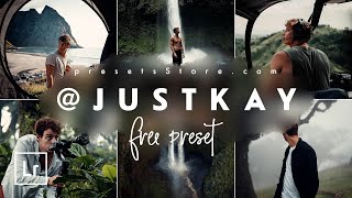 JUSTKAY Presets Free Download — Edit Photo in Lightroom  DNG  Tutorial [upl. by Enitsirk]