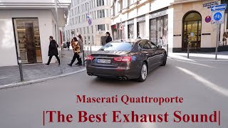 Maserati Quattroporte  Probably The Best Exhaust Sound on Four  Door Sedan [upl. by Yoo]