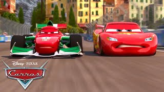 Relâmpago McQueen e Francesco Correm na Itália  Pixar Carros [upl. by Dymoke241]