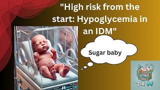 Hypoglycemia in an Infant of a Diabetic Mother [upl. by Annadiana1]