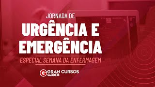 Jornada de Urgência e Emergência  Enfermagem  Suporte básico e avançado de vida Fernanda Barboza [upl. by Ettelrats]