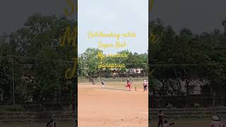 Outstanding catch super ball mp muneer Janapriya cricket leather ball cricketkit [upl. by Bevus]