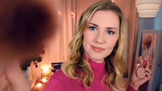 Your Personal Valentines Day Makeup 💖 ASMR Whisper [upl. by Ellezaj]