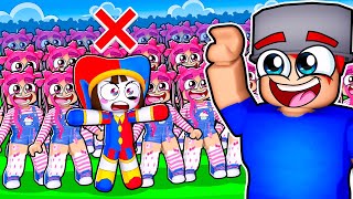 EXTREME SIMON SAYS in MM2 With POMNI The Amazing Digital Circus [upl. by Bellda813]