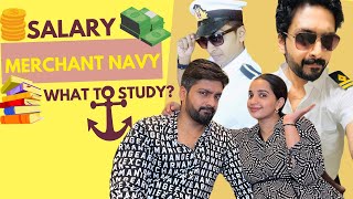 Merchant Navy 🚢  Thejus eattan’s Job  What’s his Salary 💰 What to study 📚  Malavika Krishnadas [upl. by Hattie759]