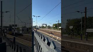 LENR train passing at speed Newark Northgate railway station 25062024 [upl. by Dulcea232]