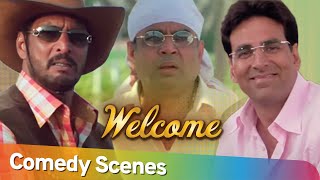 Welcome  Best Comedy Scenes  Akshay Kumar Paresh Rawal  Nana Patekar  Bollywood Comedy [upl. by Younglove195]