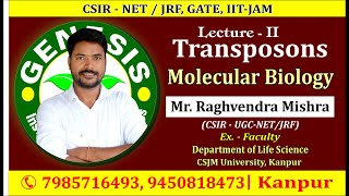 Types of Transposons Molecular Biology  CSIR NETJRF  GATE  Life science  ICMR IITJAM [upl. by Eimirej]