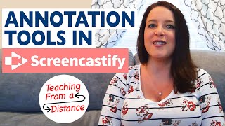 Using the Annotation Tools in Screencastify  Teaching from a Distance EP8 [upl. by Bensky]