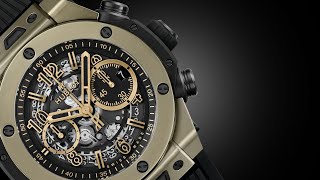 HUBLOT  BIG BANG UNICO FULL MAGIC GOLD 44MM [upl. by Kcerb]