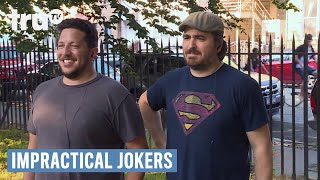 Impractical Jokers  Murr and Joe Share a Lap [upl. by Cedell226]