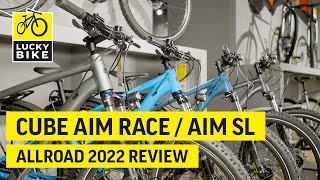 CUBE AIM RACE ALLROAD  AIM SL ALLROAD VERGLEICH  Alltagstaugliche Mountainbikes mit Top Preis [upl. by Edveh840]