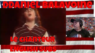 Daniel Balavoine Le chanteur ENGLISH SUBS REACTION [upl. by Zimmerman]