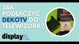 PORADNIK Jak prawidłowo podłączyć DekoTV do telewizora [upl. by Edi]