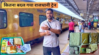 New Bhubaneswar Tejas Rajdhani Express train Journey with food [upl. by Darsie728]