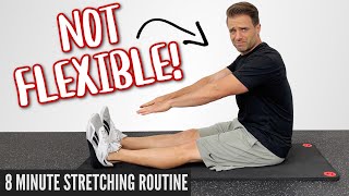 8 Minute Stretching Routine For People Who AREN’T Flexible [upl. by Juna]