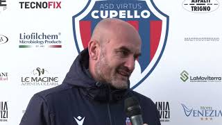 Eccellenza Abruzzo 22° giornata  Virtus Cupello  Sambuceto 20 Le interviste post gara [upl. by Sperry]