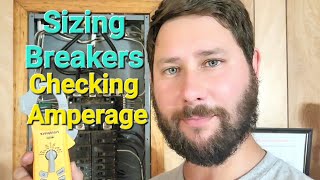 How to check the amperage breaker and sizing [upl. by Gottlieb242]