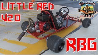 Vintage GoKart Kit  Little Red 20 [upl. by Ingunna]