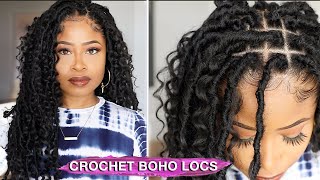 EASY  QUICK 2 hr BOHO LOCS 🔥 beginner friendly [upl. by Dorca]