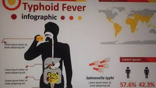 Typhoid fever Causessymptomssignscomplications and treatments [upl. by Naryk586]