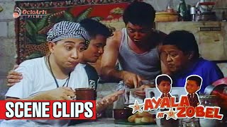 SI AYALA AT SI ZOBEL 1994  SCENE CLIPS 2  Ogie Alcasid Anjo Yllana Michael V Babalu [upl. by Randell]