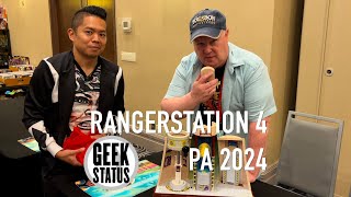 Geek Status at RANGER STATION 4 Power Rangers Con in Philadelphia 2024 [upl. by Ecinahc]