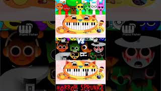 SPRUNKI INCREDIBOX Vs Horror SPUNKI Theme  On Cat 😺 Piano shorts [upl. by Euqinu85]