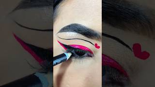 Eye makeup hack shorts viralhacks makuphacks beautyhacks hack makuplook eyemakeup eyeliner [upl. by Jakie]