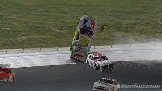 iRacing Crashes Wrecks Flips  1 [upl. by Eiramanna]