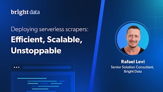 Webinaire Déploiement de Scrapers sans Serveur  API de Web Scraping [upl. by Eastman818]