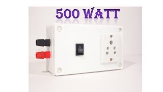 How To Make 500 Watt 12V DC to 220V AC converter [upl. by Marla]