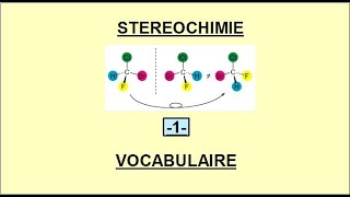 Stéréochimie Vocabulaire [upl. by Eedrahs]