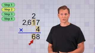 Math Antics  MultiDigit Multiplication Pt 1 [upl. by Adev]