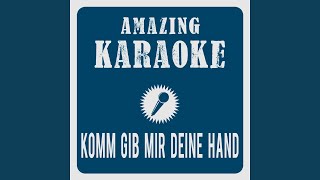 Komm gib mir deine Hand Karaoke Version Originally Performed By Beatles [upl. by Aisan]