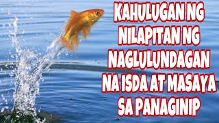 KAHULUGAN NG NILAPITAN NG NAGLULUNDAGAN NA ISDA AT MASAYA SA PANAGINIP [upl. by Ekaj]