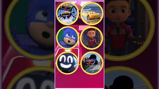 Easter mcqueen 🆚 pjmasks 🆚 lightning McQueen 🆚 pawpatrol Coffindance Tiles Hop EDM Rush Gameplay [upl. by Nnod]