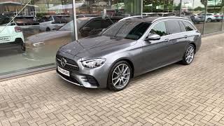 Mercedes EKlasse TModell AMG Line Selenitgrau Metallic  Autohaus Sand Jensen Flensburg [upl. by Aikenahs]