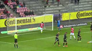 Highlights FCM vs FC Vestsjælland 31 452014 [upl. by Shank]